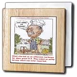 Review 3dRose LLC  / B. B. King The Grill Is Gone - 6 Inch Tile Napkin Holder