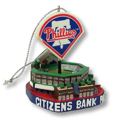 Philadelphia Phillies Citizens Bank Park Christmas Stadium Ornament