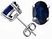2.00 cts Genuine Oval Sapphire Earring Studs - 14kt White or Yellow Gold