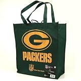 Green Bay Packers Reusable Grocery Shopping Gift Bag (Set of 2)