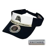 NCAA VISOR HAT CAP PITTSBURGH PANTHERS COLOSSEUM BLUE