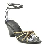 Cole Haan Rosemary.Wedge Black sandals at Cole Haan