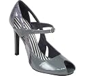 oh DEER! Women's Cupcake Peep Toe Pump,Grey,9 M US