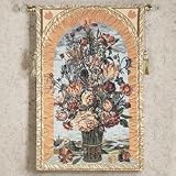 Vase with Flowers Wall Hanging Tapestry