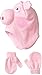 Peppa Pig Little Girls' 3D Ears and Nose Laplander