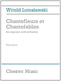Chantefleurs Et Chantefables - Vocal Score (Book & CD)