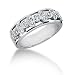 Women’s Round Brilliant Cut Diamond Wedding Band Ring in 14kt. – 4.5