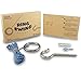 GETMOVIN SPORTS Hook and Ring Swing DIY Kit Stainless Steel Hardware and Nylon String Ring Toss Game Indoor â€“ Outdoor for Endless Hours of Fun!