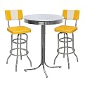 3pc Retro Pub Set - Yellow