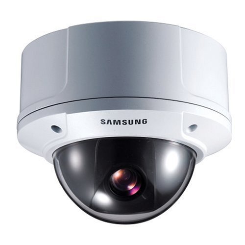 SAMSUNG SCC-B5398 .33-Inch Super High-Resolution Anti-Vandal Day/Night Dome Camera with 2.8 - 11MM Auto Iris Lens