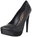 Jessica Simpson Women's Francesca Platform Pump,Black/Dream Nappa,7.5 M US