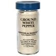 Morton & Bassett Ground White Pepper, 2.3-Ounce Jars, 3-Count Packs