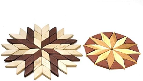 Hot Pads Kitchen Teapot Trivets Tabletop Stand Eco friendly Cookware Coasters Home Decor Trivets Set of 2