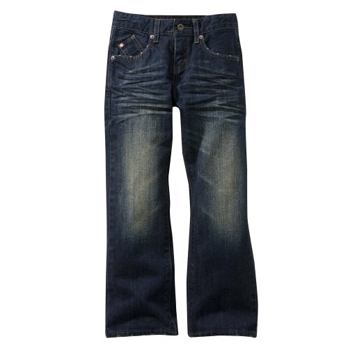 Boys' Authentics Signature by Levi Strauss & Co. Dark Wash Bootcut Jeans Boys' Authentics Signature by Levi Strauss & Co. Dark Wash Bootcut Jeans