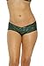 Bodyshotz Women's Metallic Mermaid Scrunch Back Micro Shorts