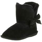 Steve Madden Womens Missy Slipper Bootie,Black Fabric,8 M