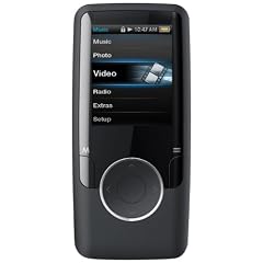 Coby MP620 MP3 Player 8GB (4,5 cm (1,8 Zoll) Farbdisplay, Musik Videos, Fotos Text Radio) Schwarz