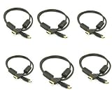 Buy 6 x 3ft Advanced 1.3a HDMI Cable, Supports well over 1080p exclusively designed...