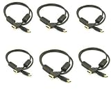 6 x 3ft Advanced 1.3a HDMI Cable, Supports well over 1080p exclusively designed for Close Hassle free Cable Connections to your Favorite Components including PS3, Denon, Harmon Kardon, Onkyo, or Sony Receivers, XBOX 360, LCD, and Plasma TV Monitors, Media Server/Computer, Blue-Ray or DVD Player