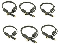 6 x 3ft Advanced 1.3a HDMI Cable, Supports well over 1080p exclusively designed for Close Hassle free Cable Connections to your Favorite Components including PS3, Denon, Harmon Kardon, Onkyo, or Sony Receivers, XBOX 360, LCD, and Plasma TV Monitors, Media Server/Computer, Blue-Ray or DVD Player