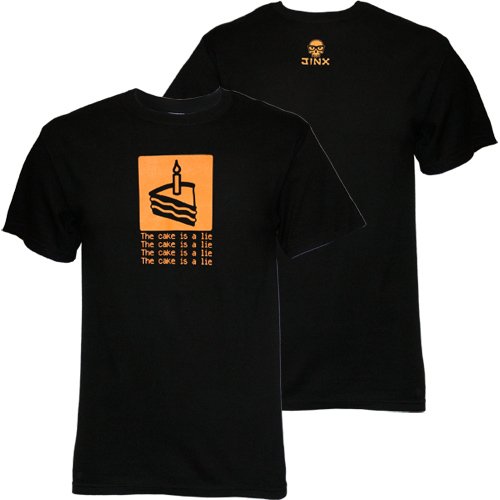 Portal The Cake Is A Lie Premium Men's T-Shirt