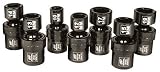 Ingersoll Rand SK3M7U 3/8-Inch Drive 7-Piece Metric Universal Impact Socket Set