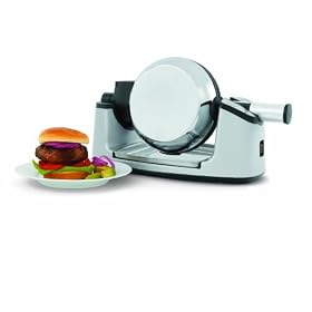 Wolfgang Puck WPWB0040 Rotating Grill-and-Bake Waffle Iron