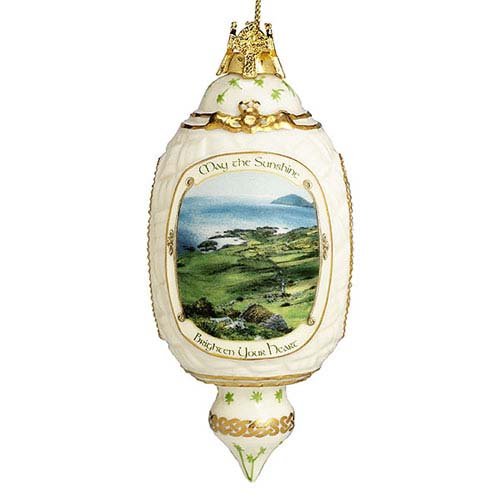 Bradford Editions “May The Sunshine Brighten Your Heart” Irish Ornament Bradford Editions “May The Sunshine Brighten Your Heart” Irish Ornament