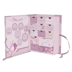Coffret naissance � tr�sors Basile et Lola parme Moulin Roty