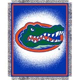 Florida Gators NCAA Triple Woven Jacquard Throw (019 Focus) (48x60)