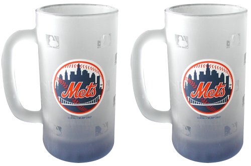 New York Mets Frosted Mug (16-Ounce, Set of 2)