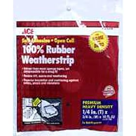 5 each: Ace Premium Open Cell Black Narrow Gap Rubber Tape (363/ACE)