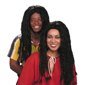 Peluca rasta jamaicano Adult Halloween Costume Accessory Peluca rasta jamaicano Adult Halloween Costume Accessory