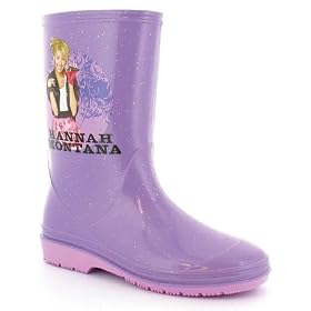 Hannah Montana Purple Wellington Boots