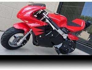 2015 BRAND NEW Pocket Bike, 40cc / 4-stroke, Superbike, Mini Ninja Bike, Honda Clone, RED