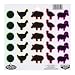 Birchwood Casey Dirty Bird Targets, Animal Pack, 25 Targets/Sheet, 20 Sheets