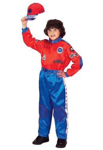 Racing Suit Costume - Child Costume - Large 8-10