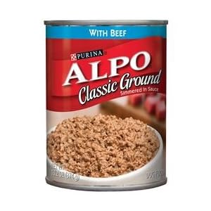 Alpo Classic Ground Simmered in Sauce with Beef