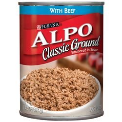 Alpo Classic Ground Simmered in Sauce with Beef