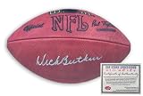 Dick Butkus Chicago Bears NFL Hand Signed Football