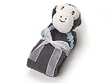 (カシウェア)kashwere KASHWERE KREATURES ベビーアニマルミニブランケット ANIMAL MINI BLANKET KK-60-02-42 MONKEY Charcoal w