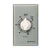 Intermatic FF60MC 60-Minute Spring Loaded Wall Timer, Brushed Metal
