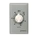 Intermatic FF60MC 60-Minute Spring Loaded Wall Timer, Brushed Metal