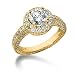 41gHfVtUrVL. SL75  1.35 Ct Diamond Engagement Ring Round Cut Antique