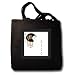 Art Deco with Black Border - Black Tote Bag JUMBO 20w X 15h... Art Deco with Black Border - Black Tote Bag JUMBO 20w X 15h...