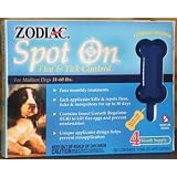 (Price 1)Zodiac Spot - on Medium Dog (4 - 2cc Applicators) 4 Month by Top Dawg Pet Supplies