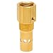 Control Devices Brass In-Tank Check Valve, 1/2" NPT Female x NPT Male