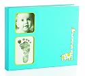 Pearhead 35337 - Babyprints Fotoalbum Giraffe blau