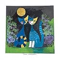 Eurographics RW2004 Rosina Wachtmeister, Hight Romance 50 x 50 cm, Hochwertiger Kunstdruck - Katzen
