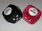 HOUSTON ASTROS Team Logo Pair of FUZZY DICE